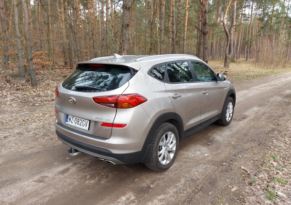 Hyundai Tucson cena 87900 przebieg: 55000, rok produkcji 2019 z Wieliczka małe 529